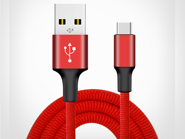 布藝編織Type-C數據線定制案例