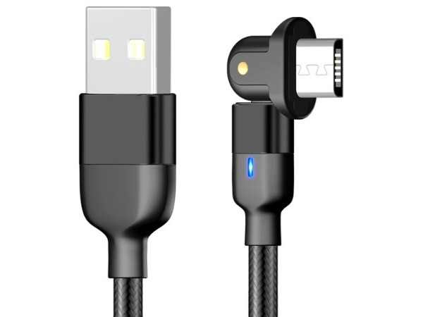 彎頭尼龍編織micro數(shù)據(jù)線