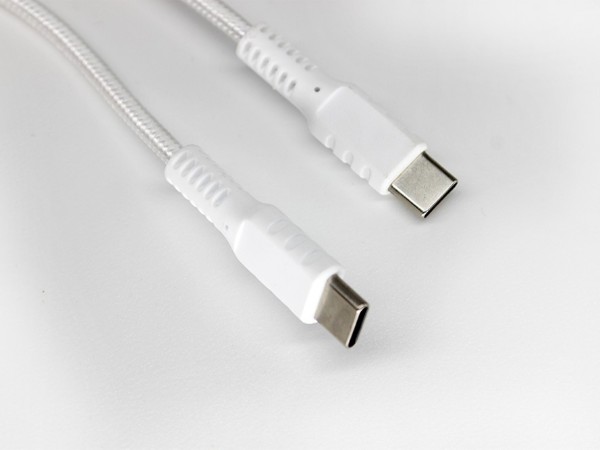 雙Type-C快充數(shù)據(jù)線，一體注塑成型設計，100W PD快充